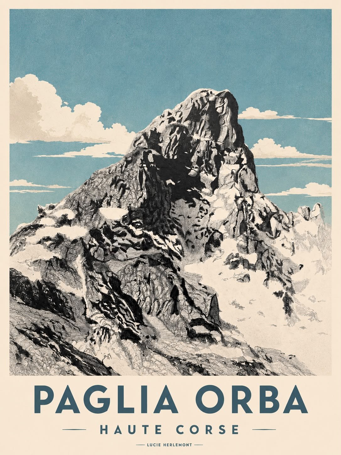 Affiche — Paglia Orba, édition Voyage